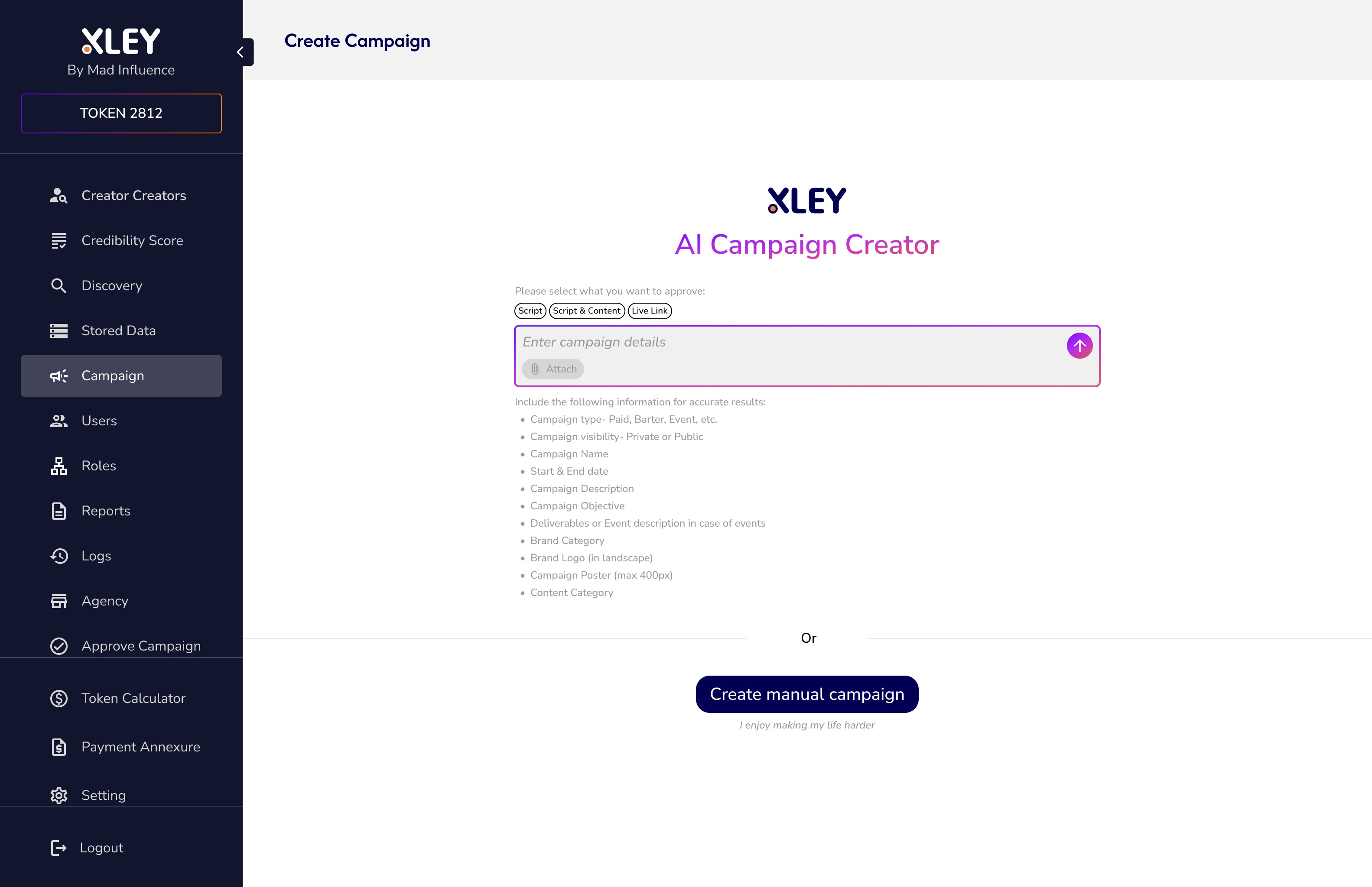 Prompt-based campaign builder exploration