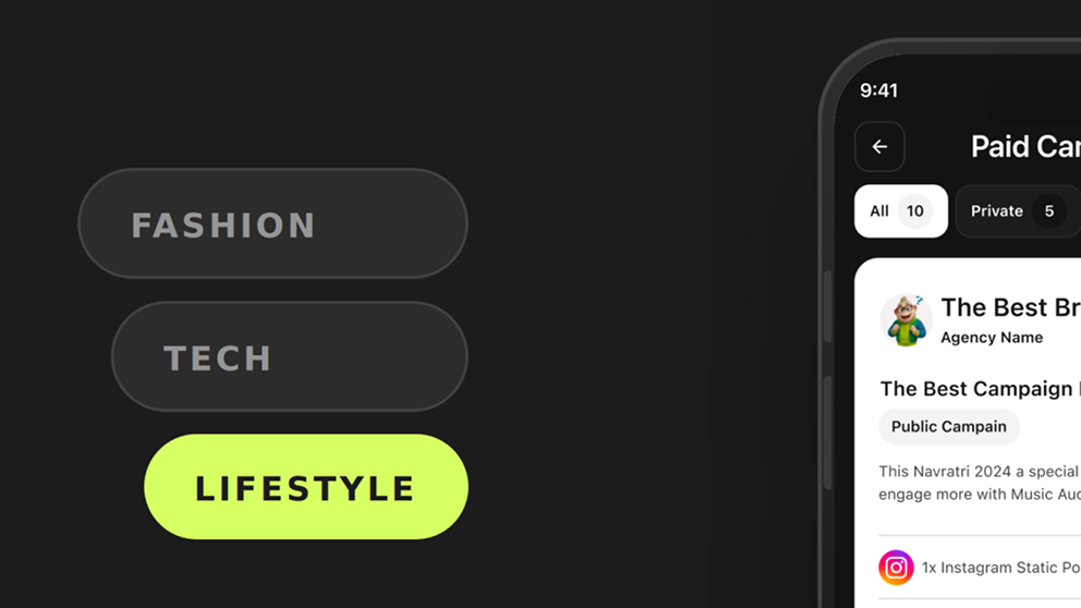 XLEY Creator App creator dashboard